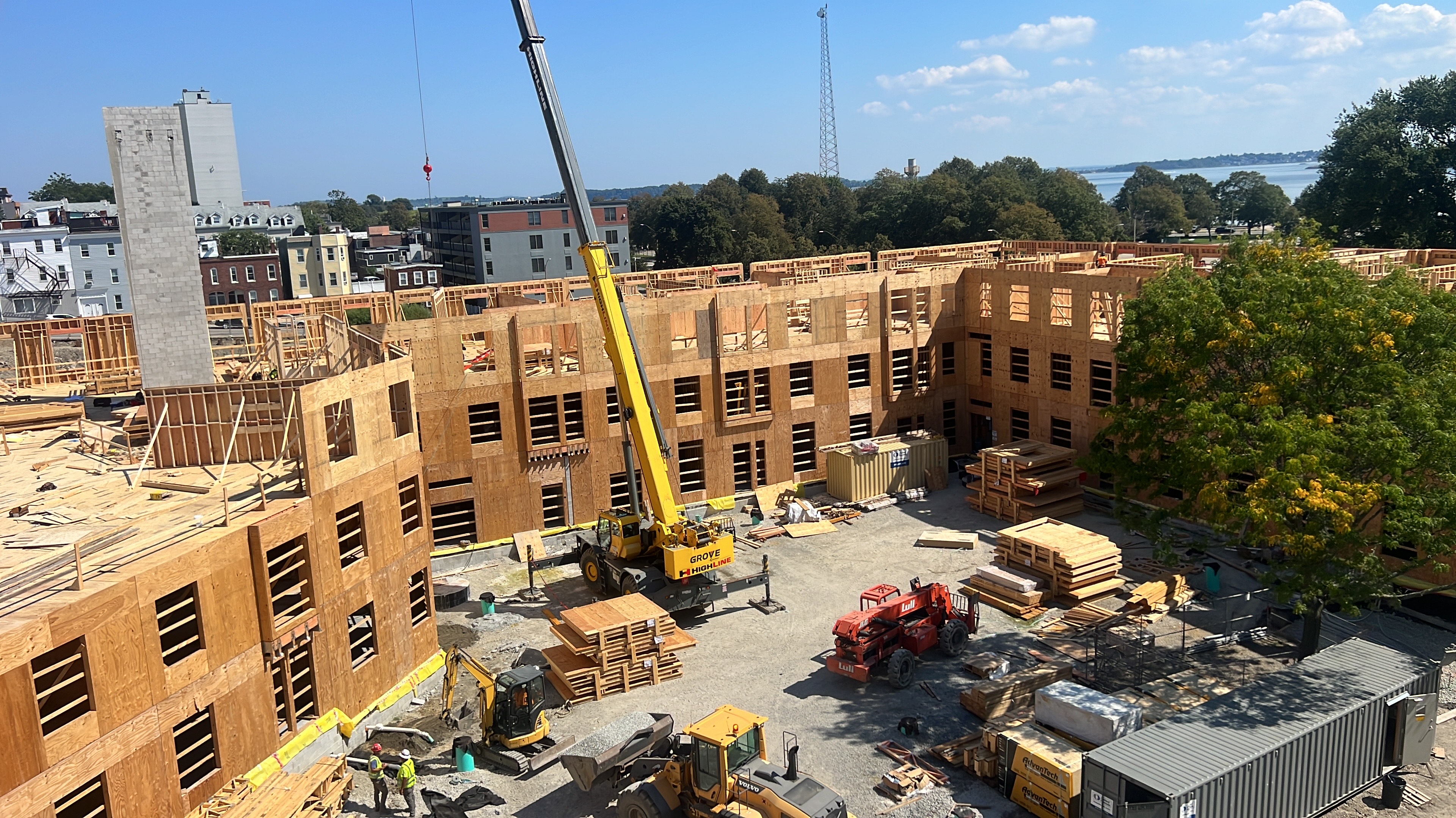 Large-Scale Mass Timber Project - Commercial Building Construction
