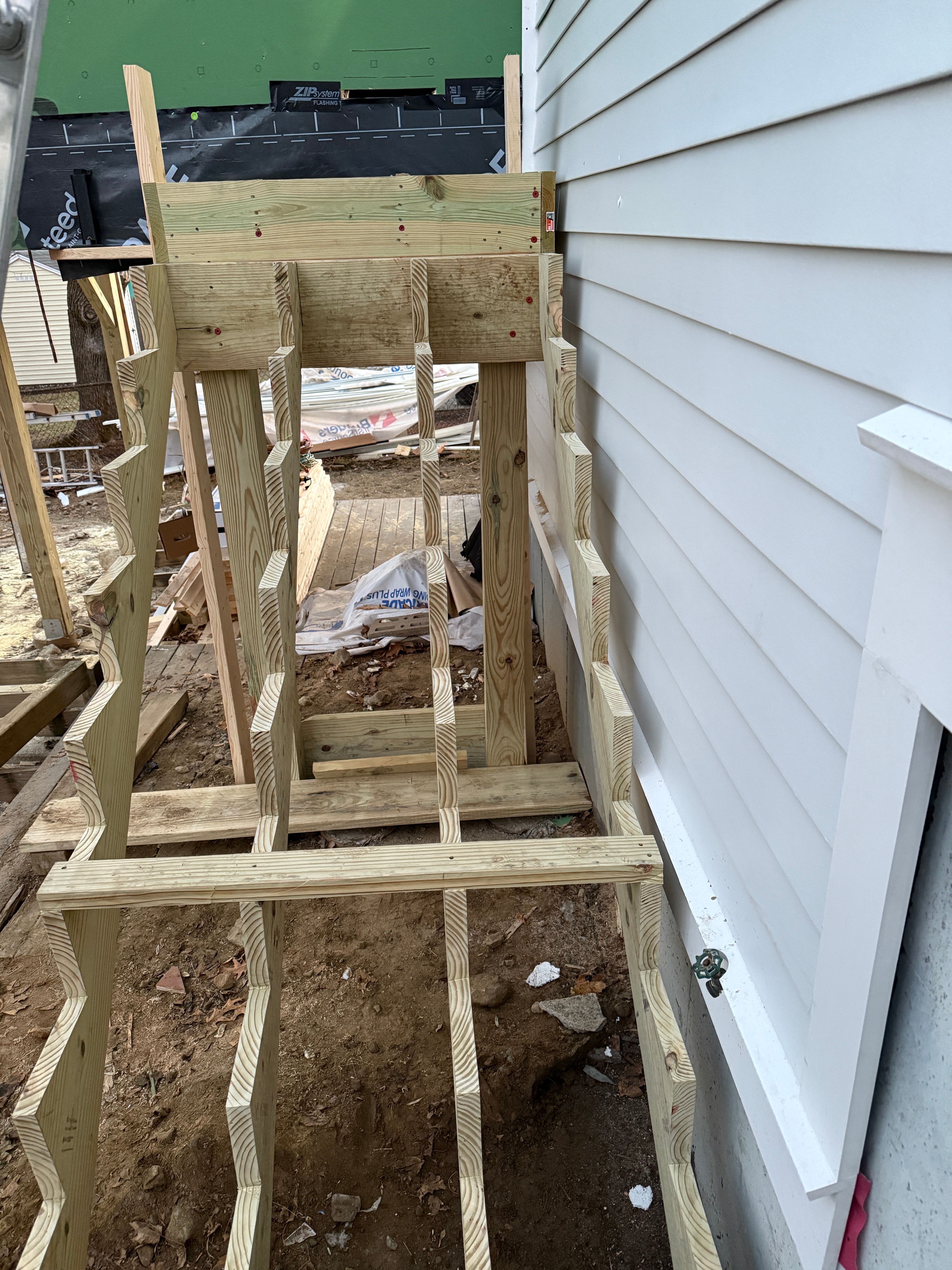 Detailed Stair Framing - Quality Carpentry Craftsmanship